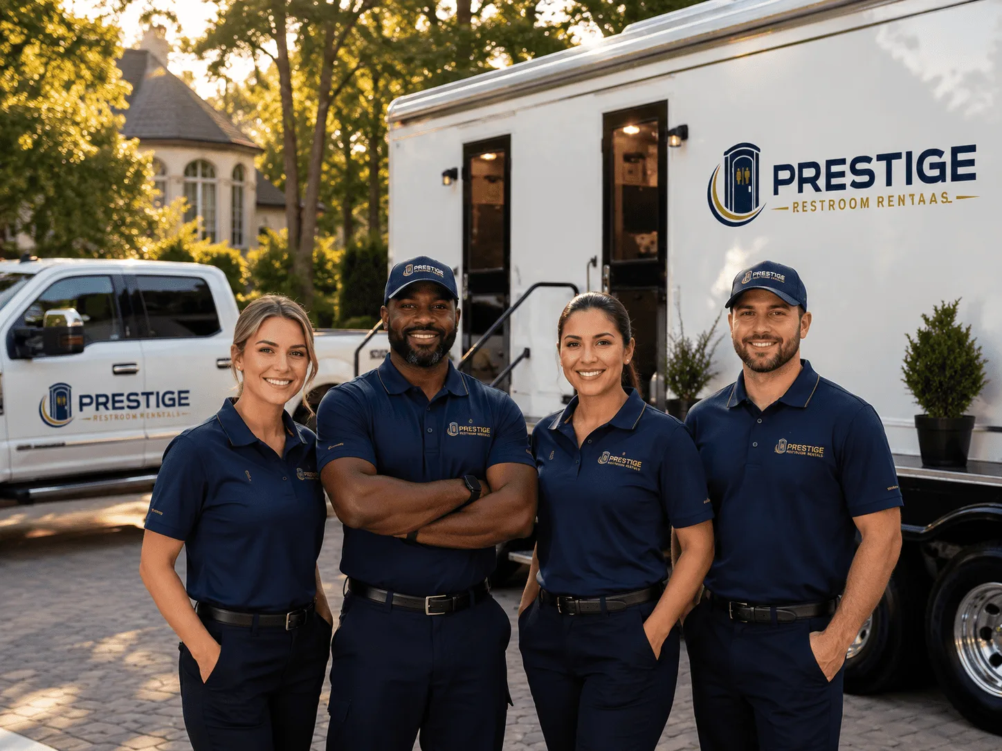 Trusted Luxury Portable Restrooms company in Crossroads, NM